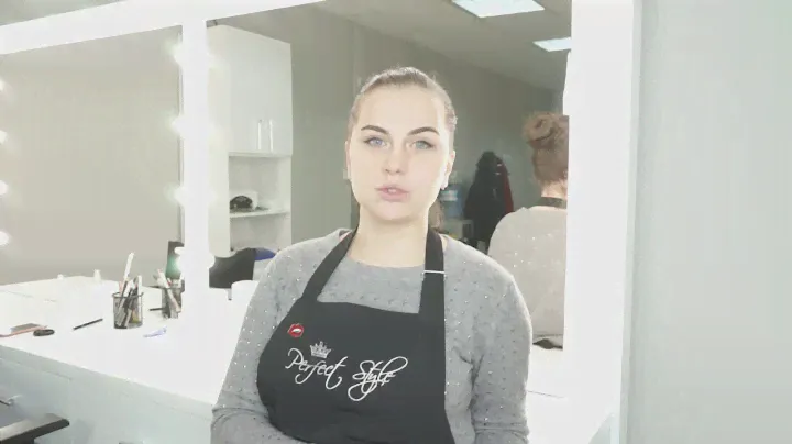 Как делают микроблейдинг бровей Школа студия Perfect_Style