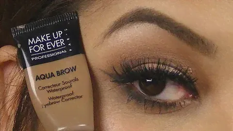 Brow Routine: Make Up For Ever Aqua Brow